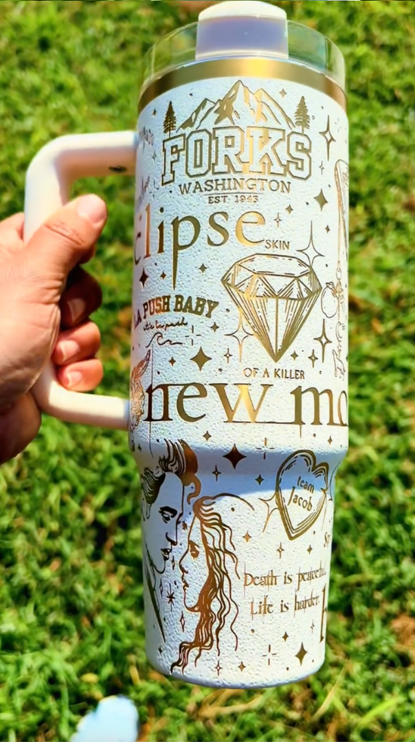 Stanley x Twilight Theme Engraved 40oz Tumbler