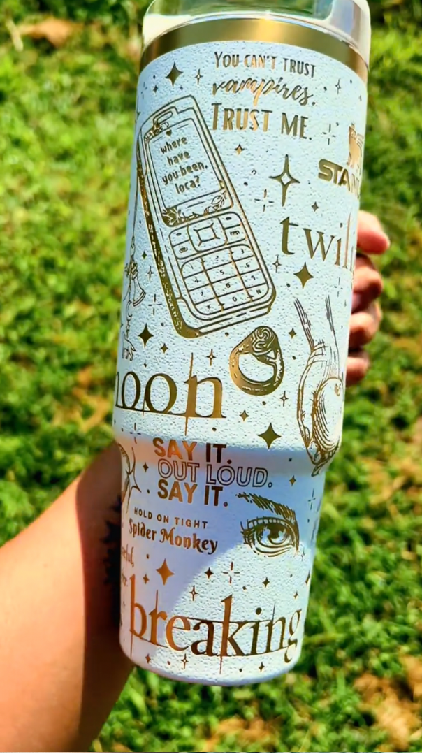 Stanley x Twilight Theme Engraved 40oz Tumbler